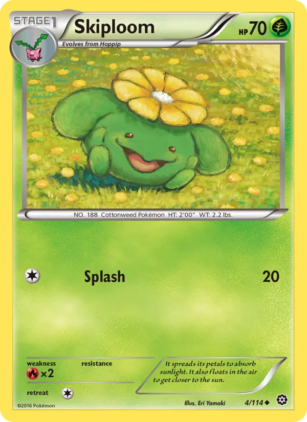 Skiploom card