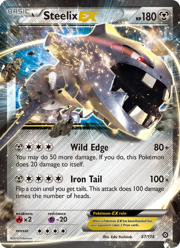 Steelix EX card