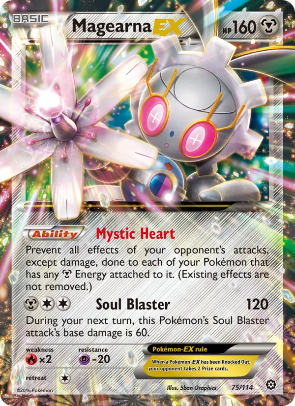 Magearna EX card