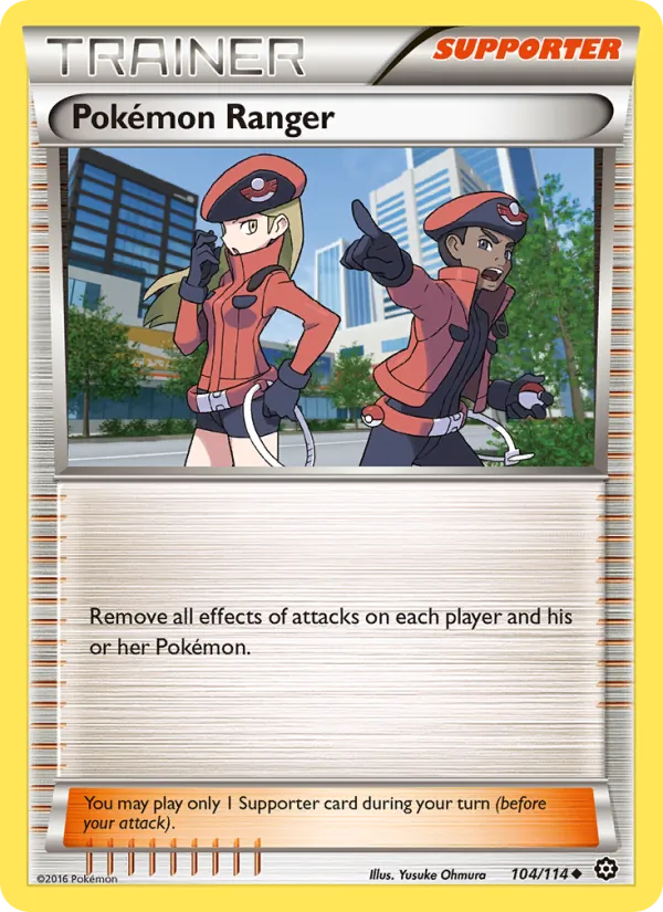 Pokémon Ranger card
