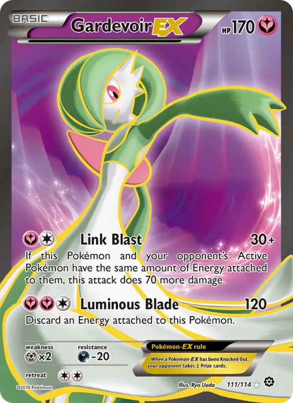 Gardevoir EX Pokémon card