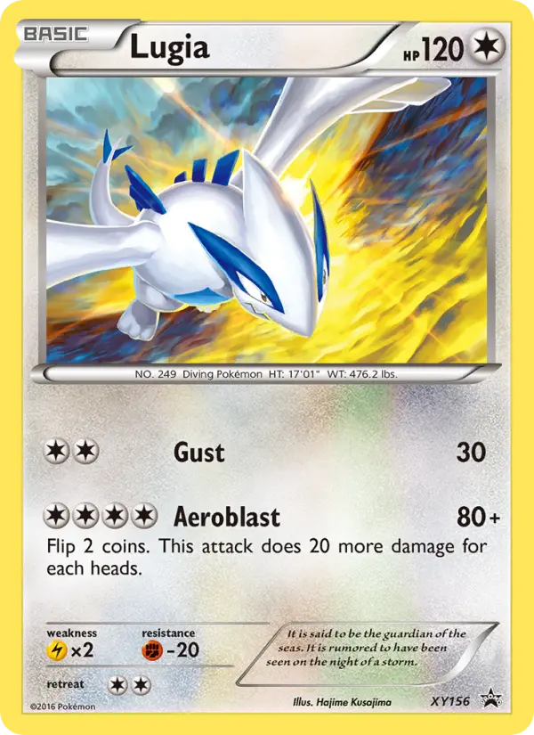 Lugia Pokémon card