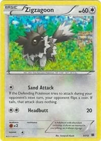 Zigzagoon Pokémon card