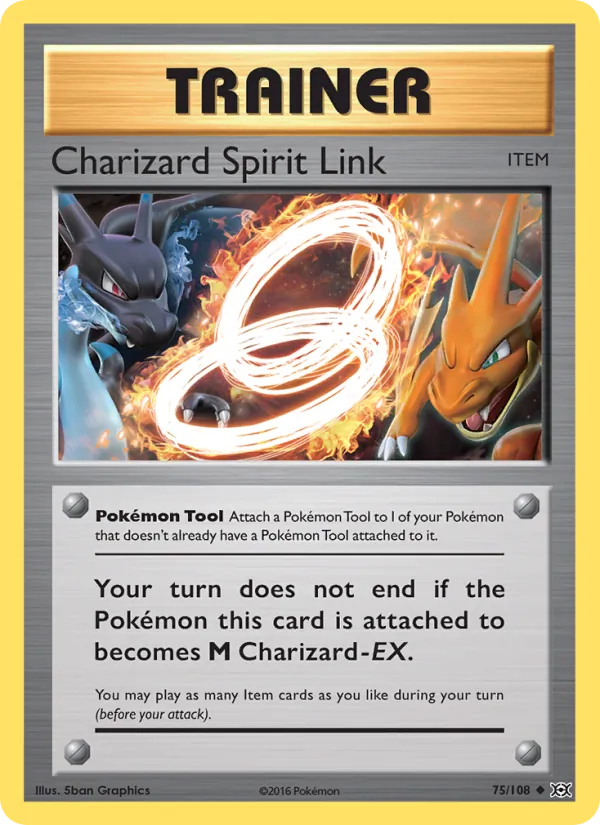 Charizard Spirit Link card