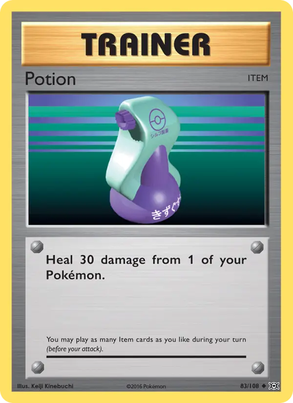 Potion Pokémon card