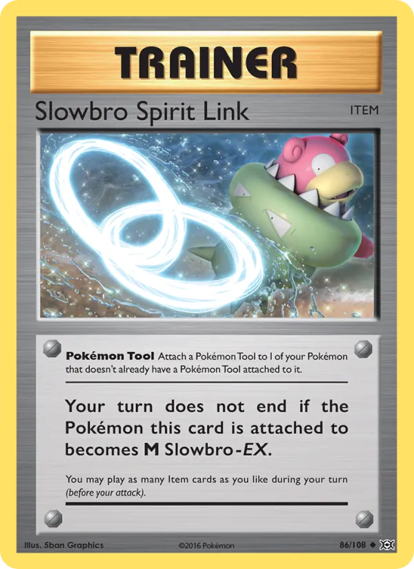 Slowbro Spirit Link card