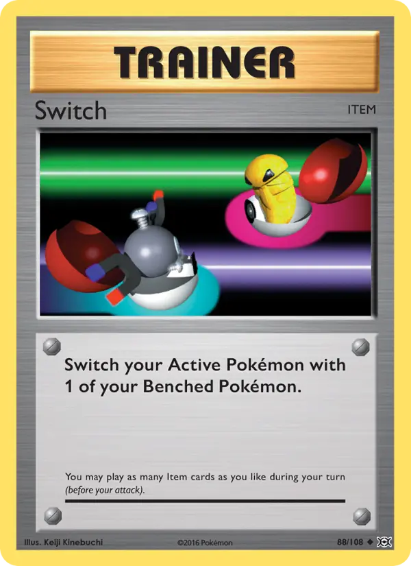Switch Pokémon card