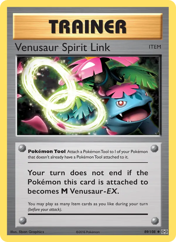 Venusaur Spirit Link card