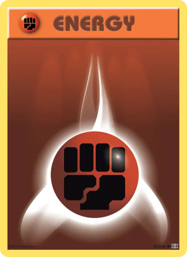Fighting Energy Pokémon card