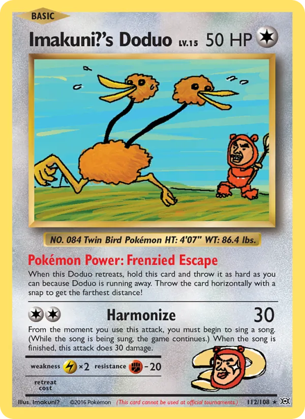 Imakuni?'s Doduo Pokémon card