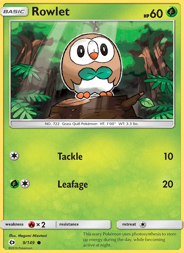 Rowlet card