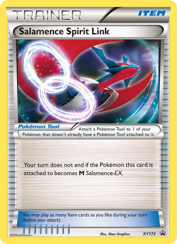 Salamence Spirit Link card