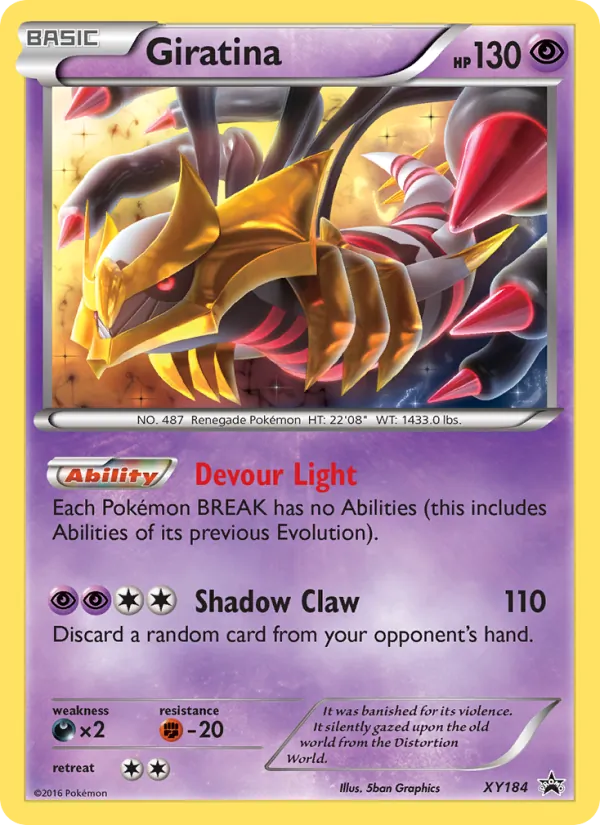 Giratina Pokémon card