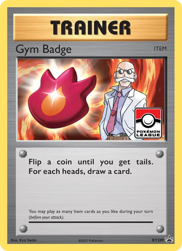 Gym Badge card