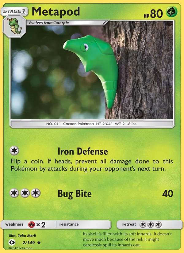 Metapod card