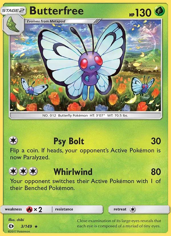 Butterfree card