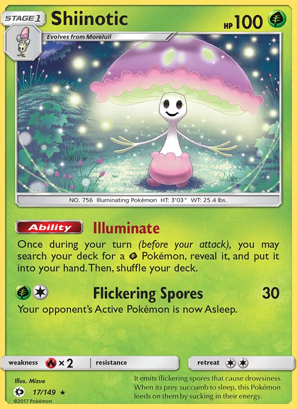 Shiinotic card
