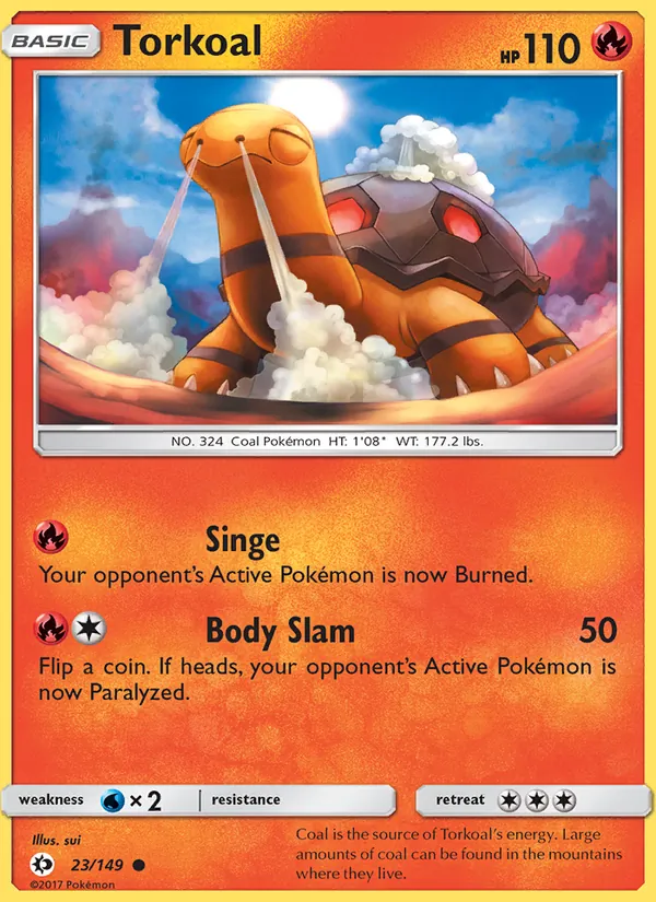 Torkoal card