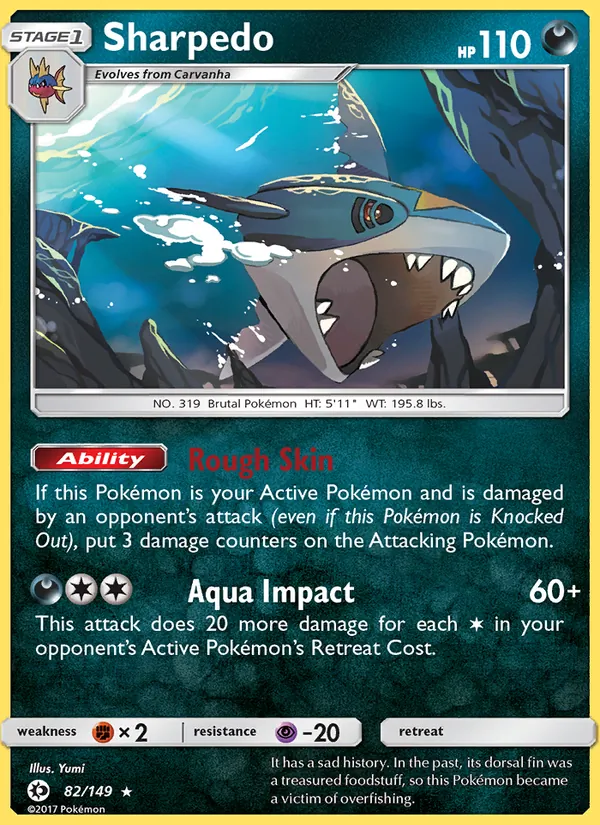 Sharpedo card