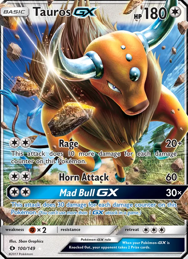 Tauros GX card