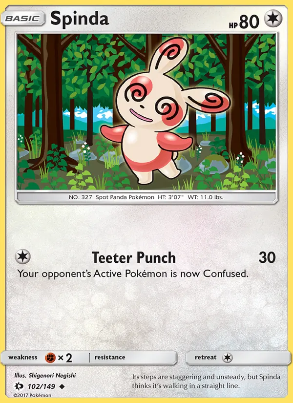 Spinda card