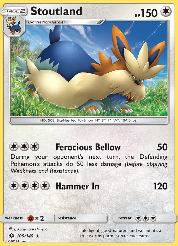 Stoutland card