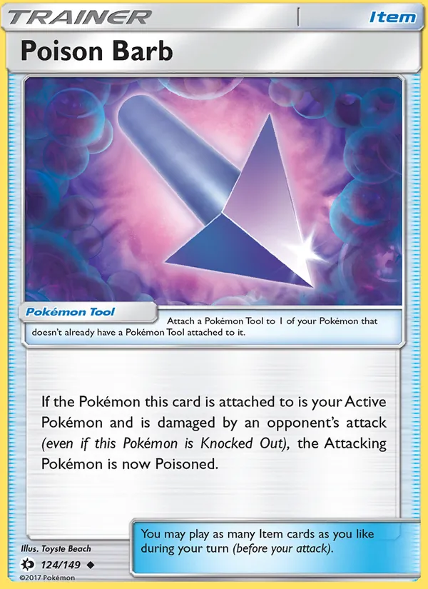 Poison Barb card