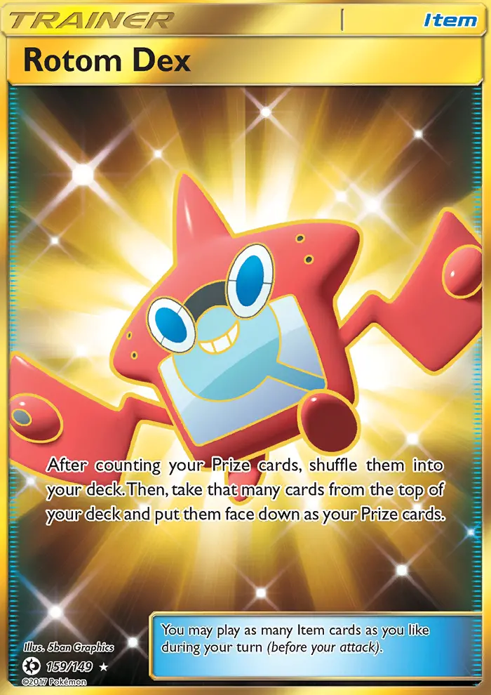 Rotom Dex Pokémon card