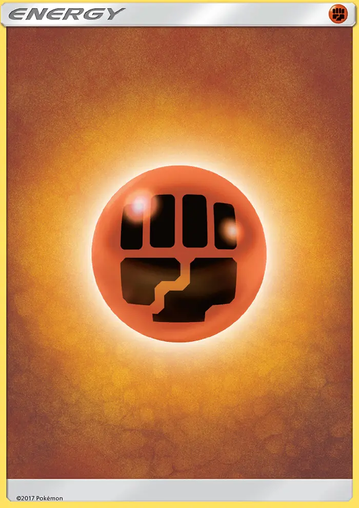 Fighting Energy Pokémon card