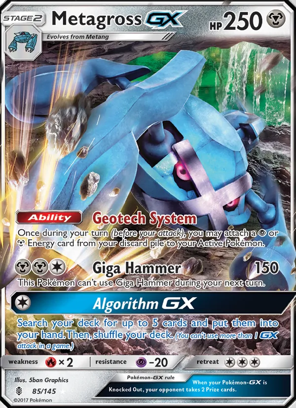 Metagross GX card