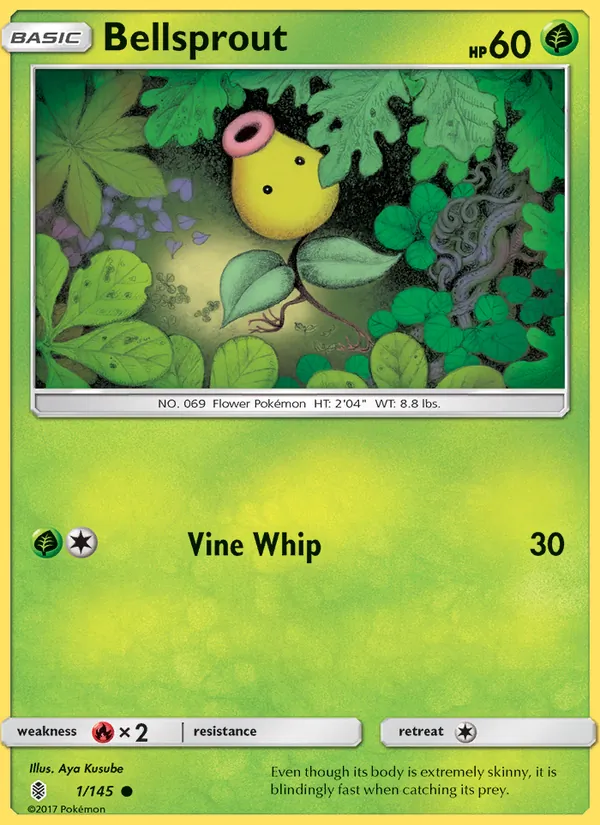 Bellsprout Pokémon card