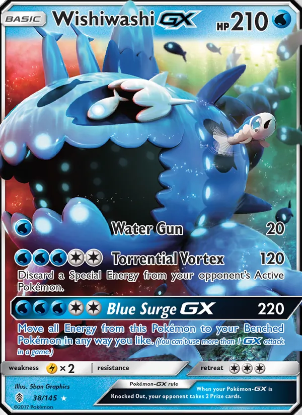 Wishiwashi GX card