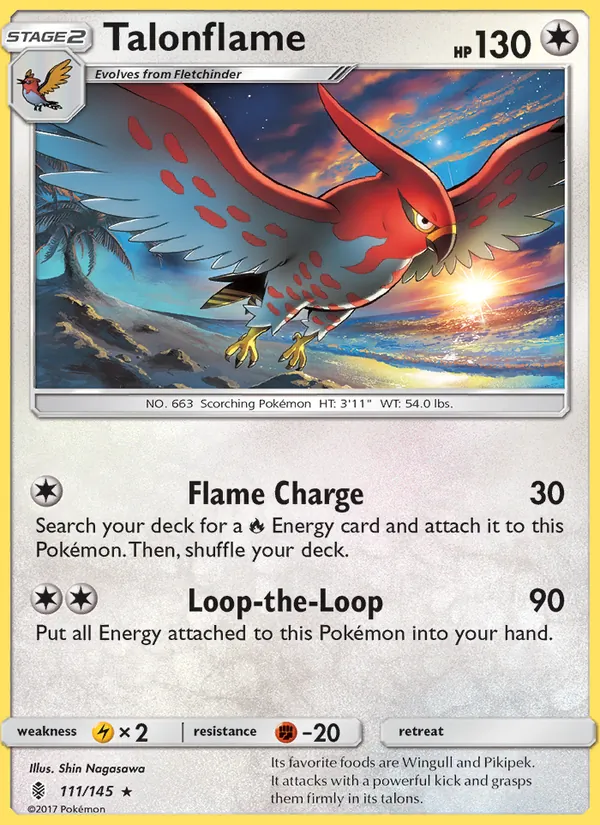 Talonflame card