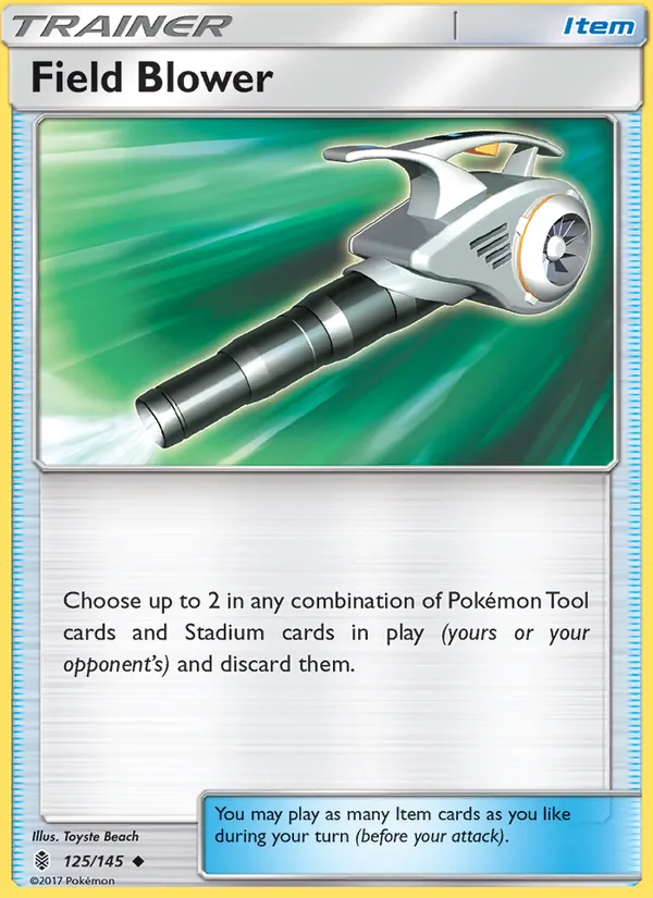 Field Blower card
