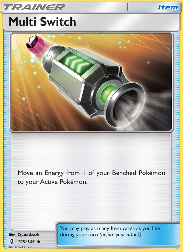 Multi Switch card