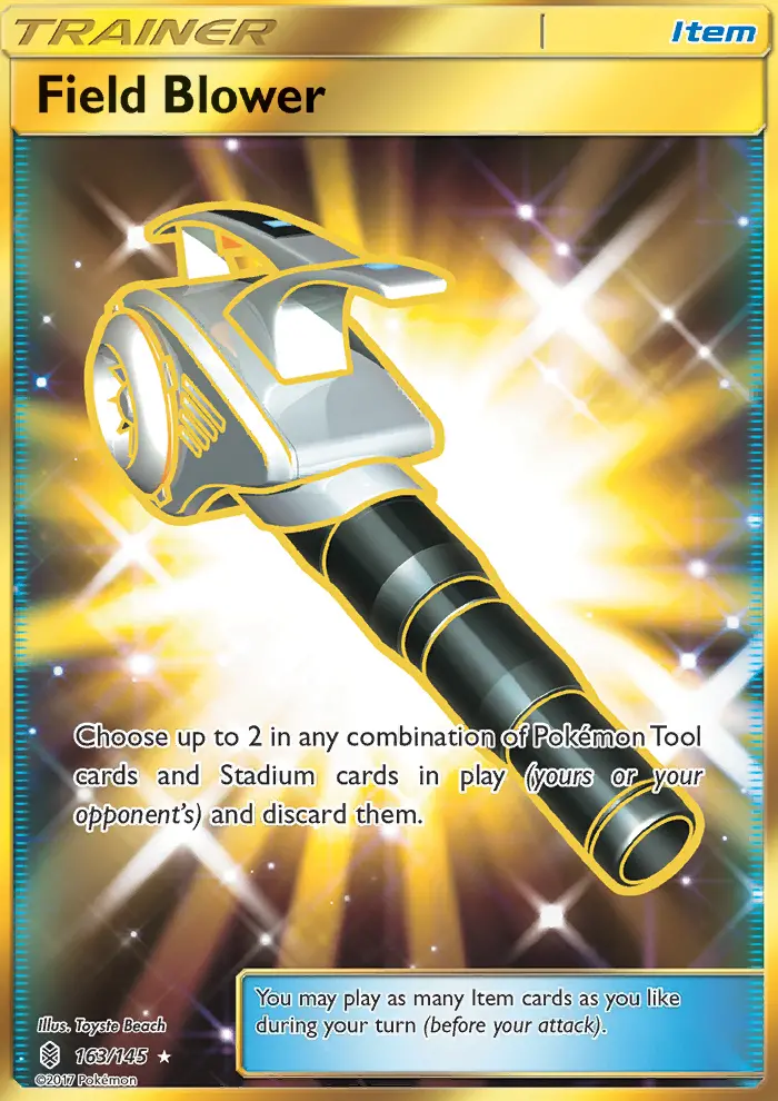 Field Blower Pokémon card