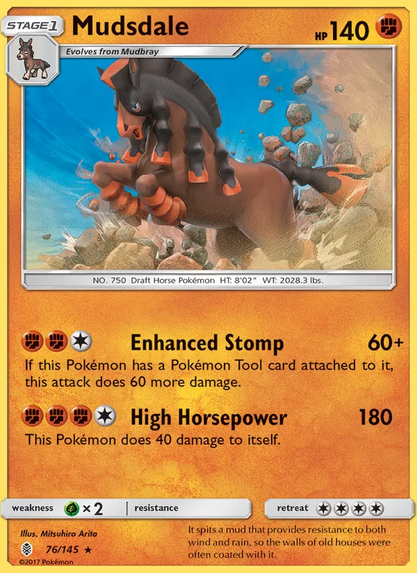 Mudsdale card