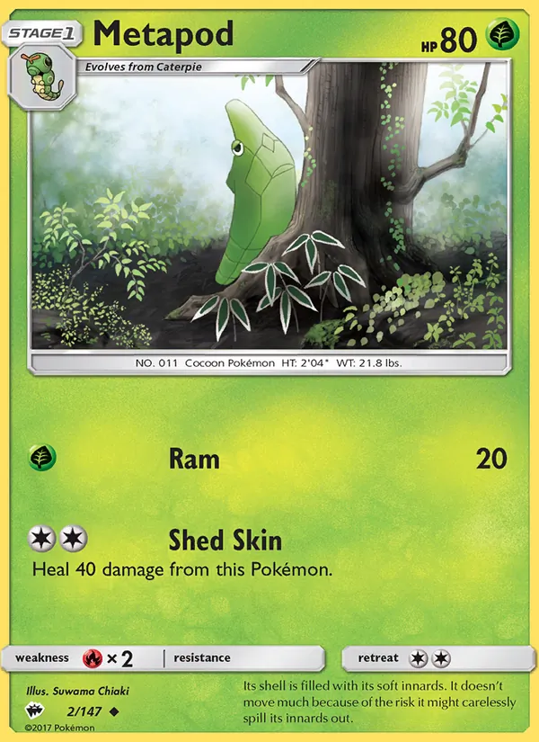 Metapod card