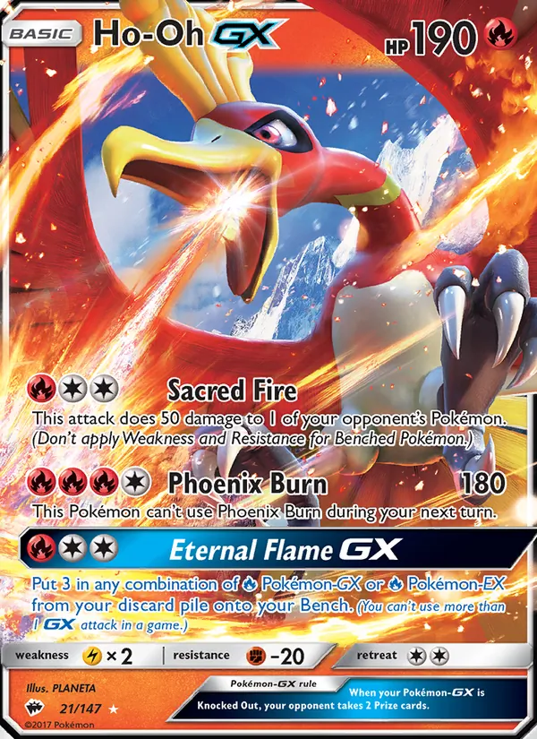 Ho-Oh GX card