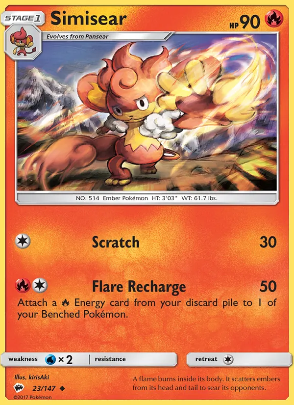 Simisear card