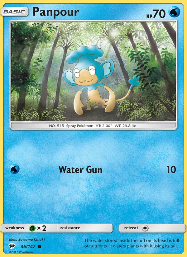 Panpour card