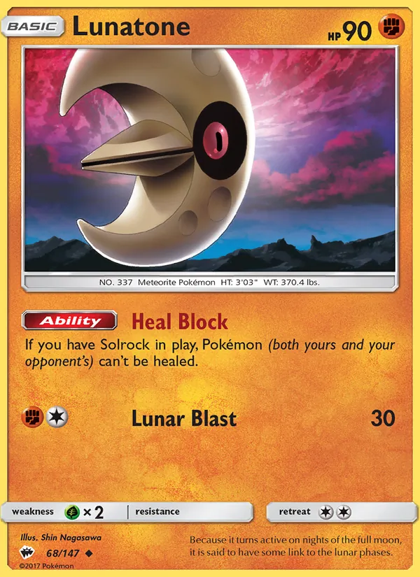Lunatone card