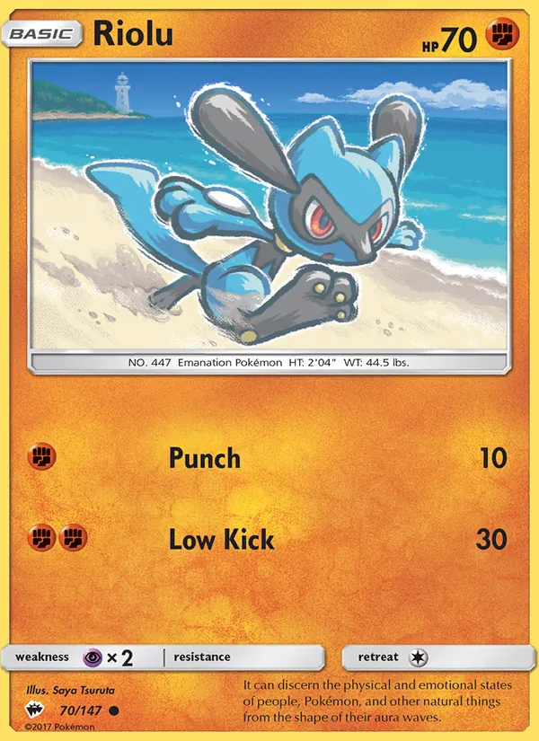 Riolu card