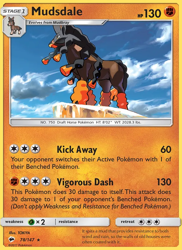 Mudsdale card