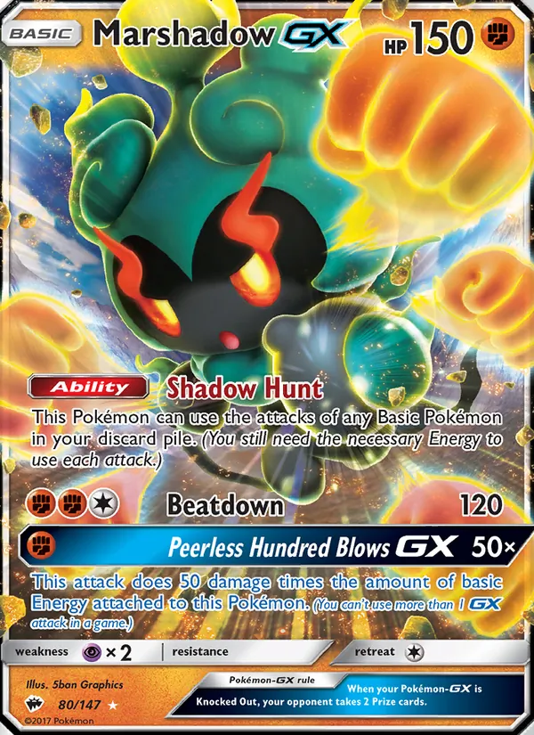 Marshadow GX card
