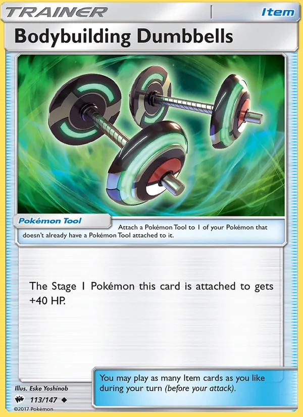 Bodybuilding Dumbbells card