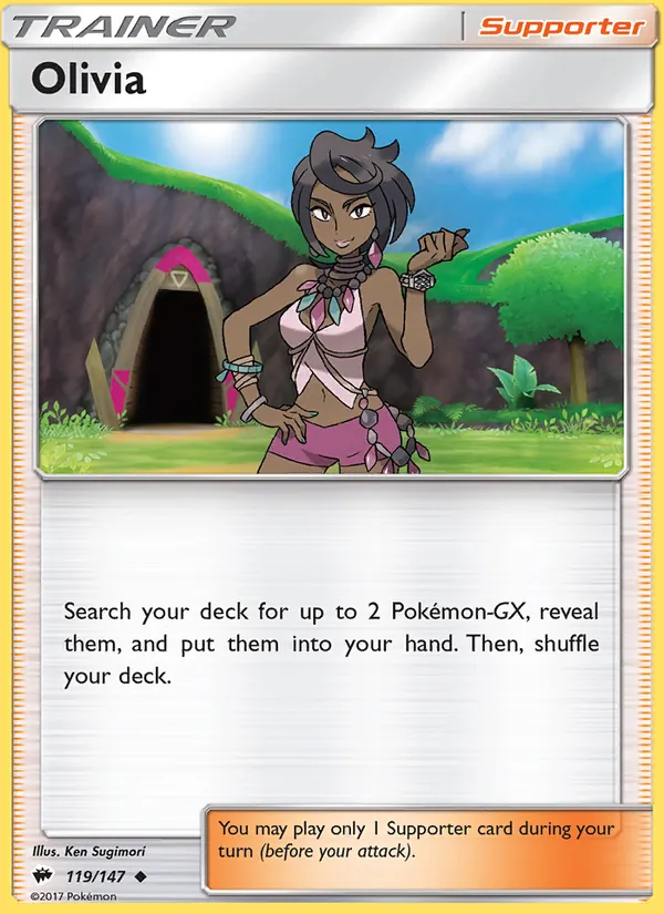 Olivia card
