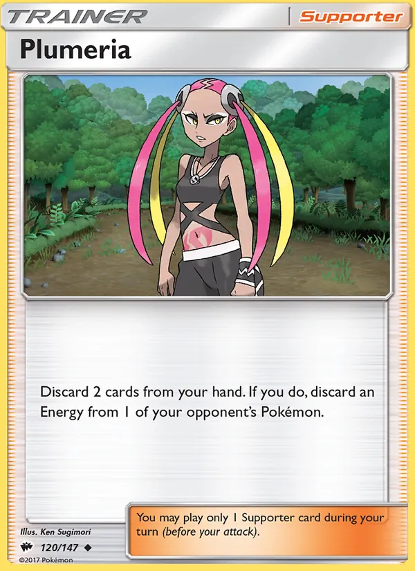 Plumeria card