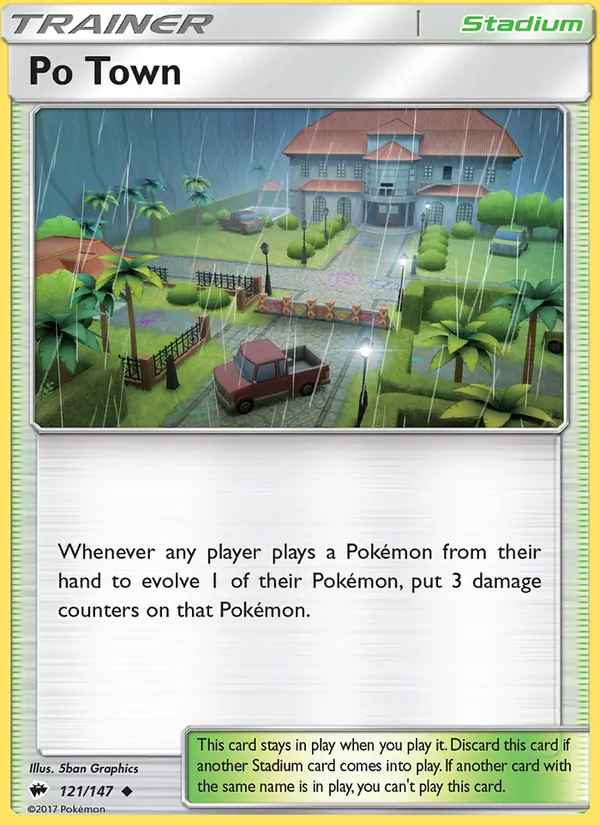 Po Town card