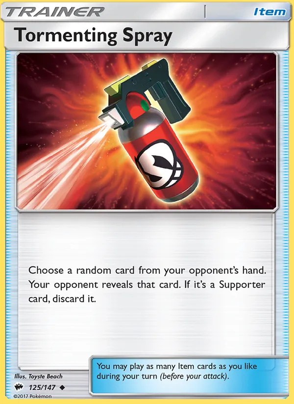 Tormenting Spray card